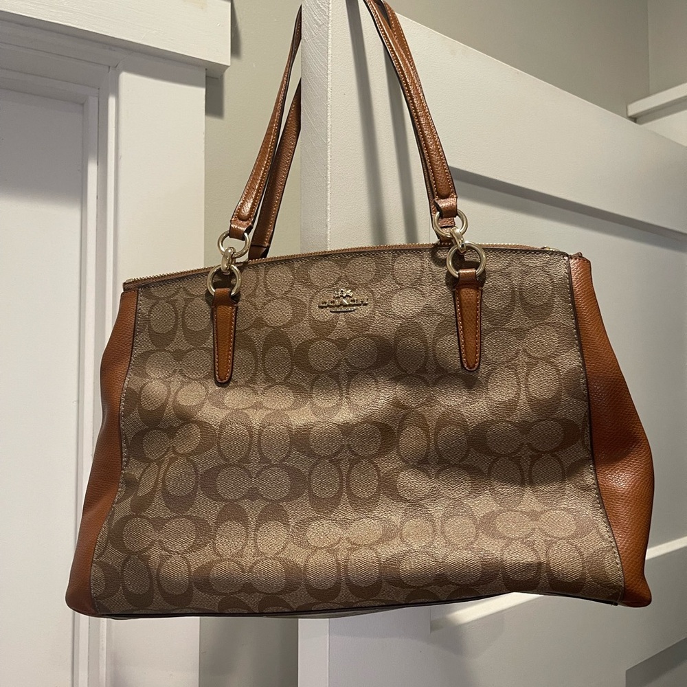 Coach Signature Christie Carryall